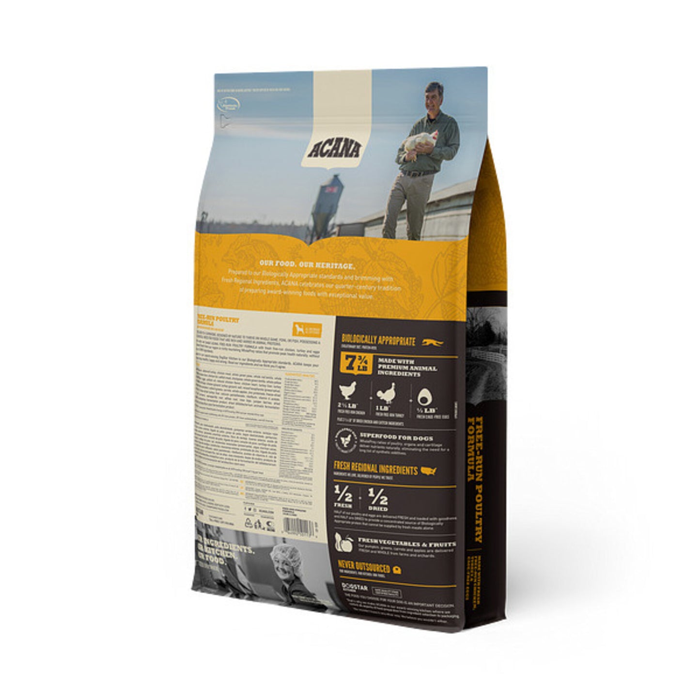 ACANA Free Run Poultry Formula Grain Free Dry Dog Food