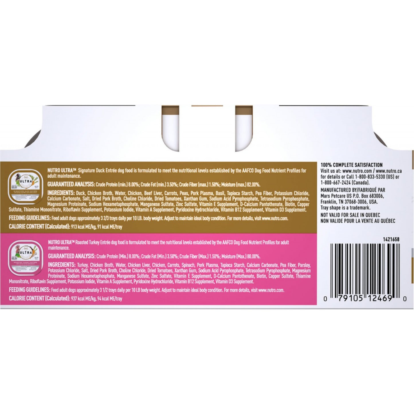 Nutro Ultra Grain Free Savory Assortment Variety Pack Filets in Gravy Wet Dog Food