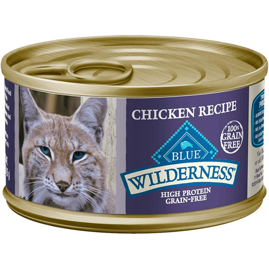 Blue Buffalo Wilderness Chicken Recipe Canned Cat Food