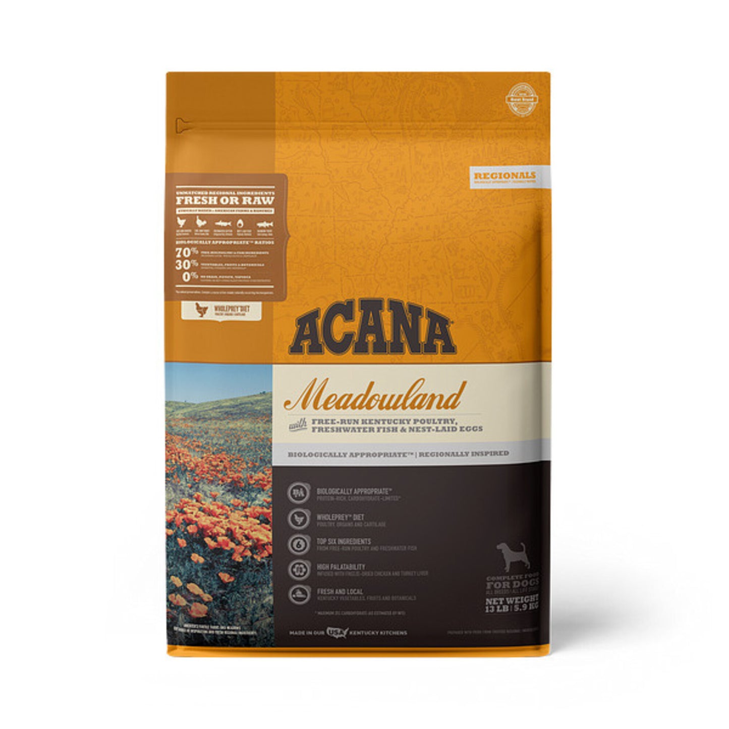 ACANA Regionals Meadowland Formula Grain Free Dry Dog Food