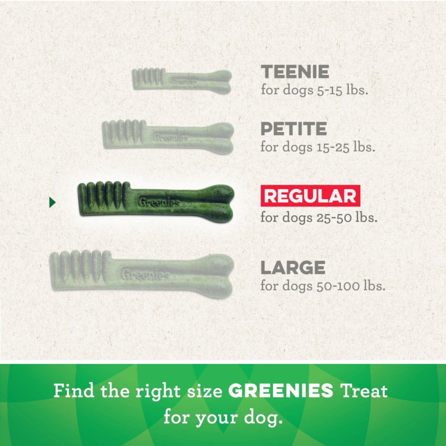 Greenies Aging Care Regular Size Dental Care Dog Treats