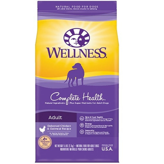 Wellness Complete Health Natural Chicken Recipe Dry Dog Food