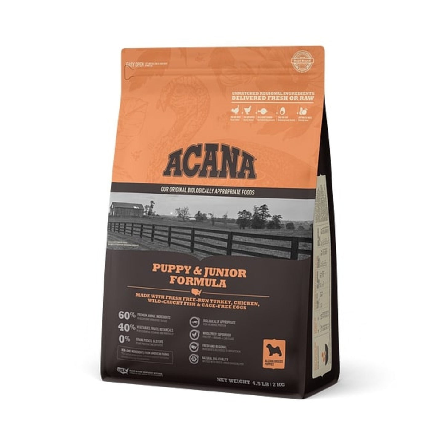 ACANA Puppy & Junior Formula Grain Free Dry Dog Food