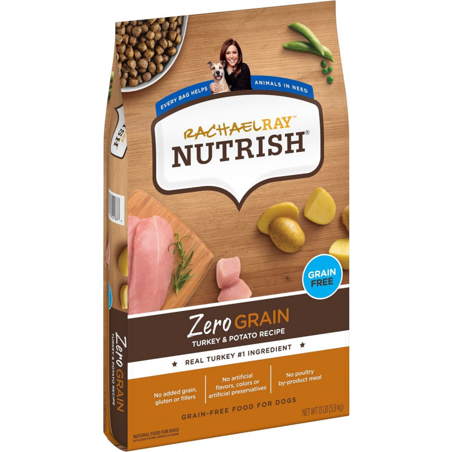 Rachael Ray Nutrish Zero Grain Natural Turkey & Potato Recipe Dry Dog Food