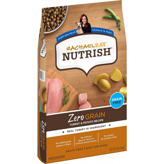 Rachael Ray Nutrish Zero Grain Natural Turkey & Potato Recipe Dry Dog Food