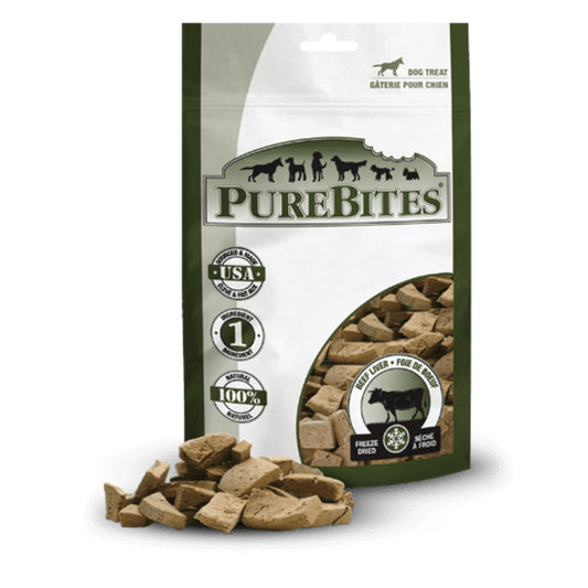 PureBites Freeze Dried Beef Liver Dog Treats