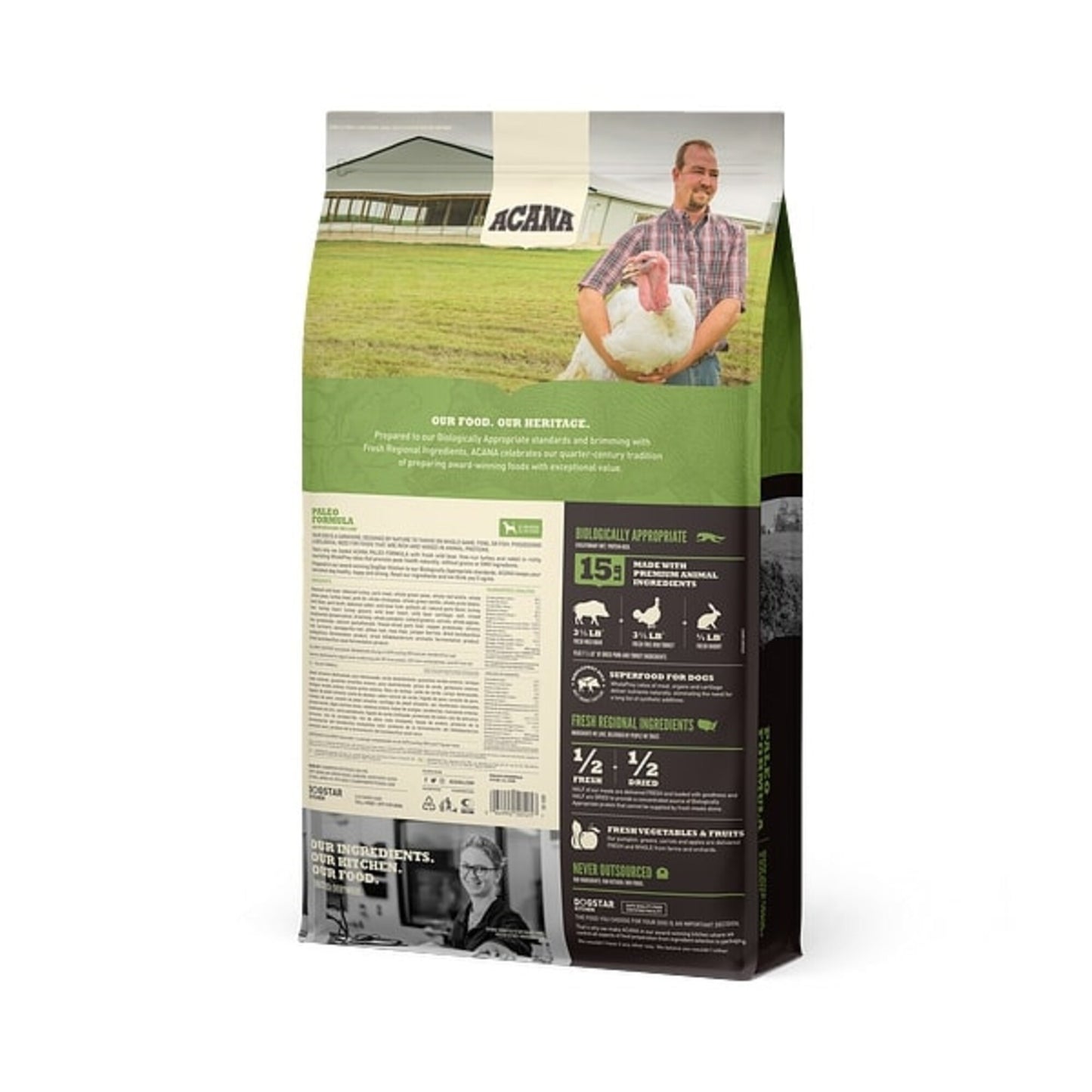 ACANA Paleo Formula Grain Free Dry Dog Food