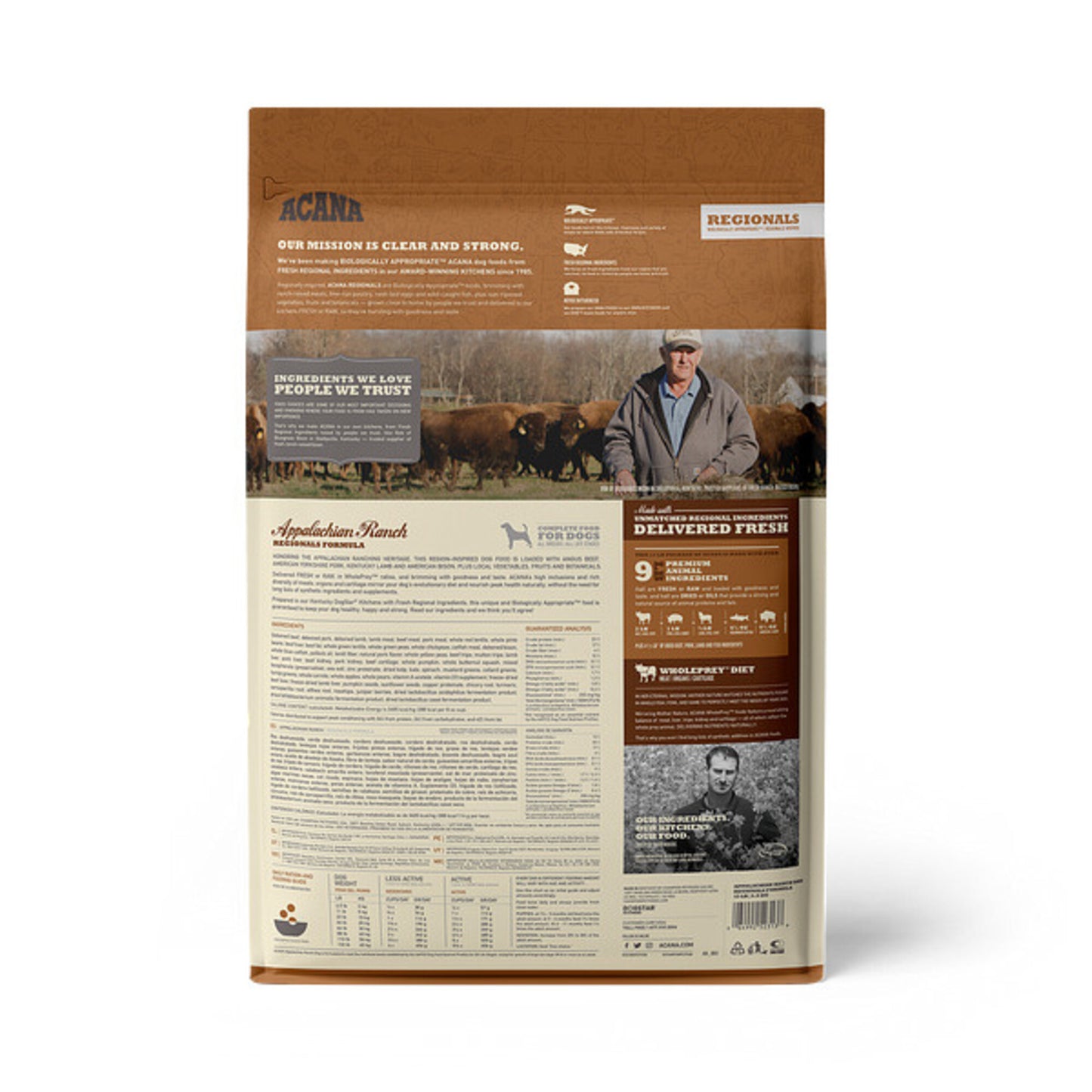ACANA Regionals Appalachian Ranch Grain Free Dry Dog Food