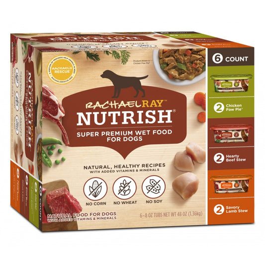 Rachael Ray Nutrish Natural Variety Pack Wet Dog Food