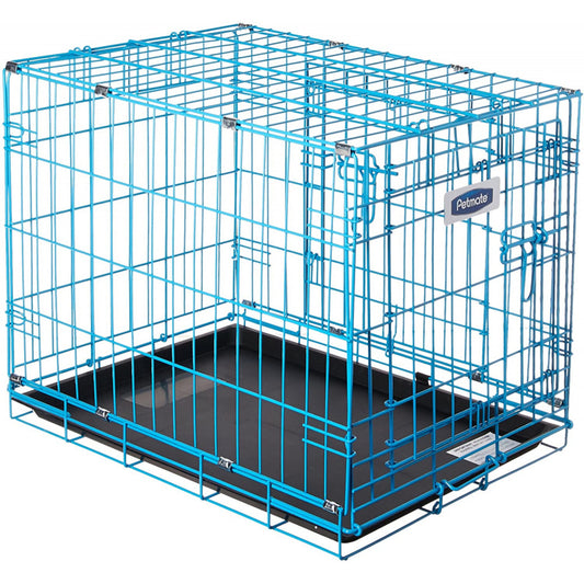 Petmate Puppy 2 Door Training Retreat Kennel Blue