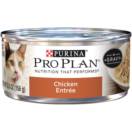 Purina Pro Plan Chicken Entree in Gravy Canned Cat Food