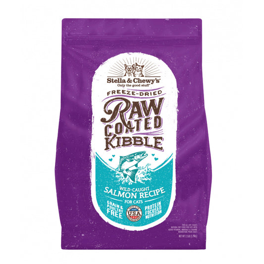 Stella & Chewy's Raw Coated Kibble Wild Caught Salmon Recipe Dry Cat Food