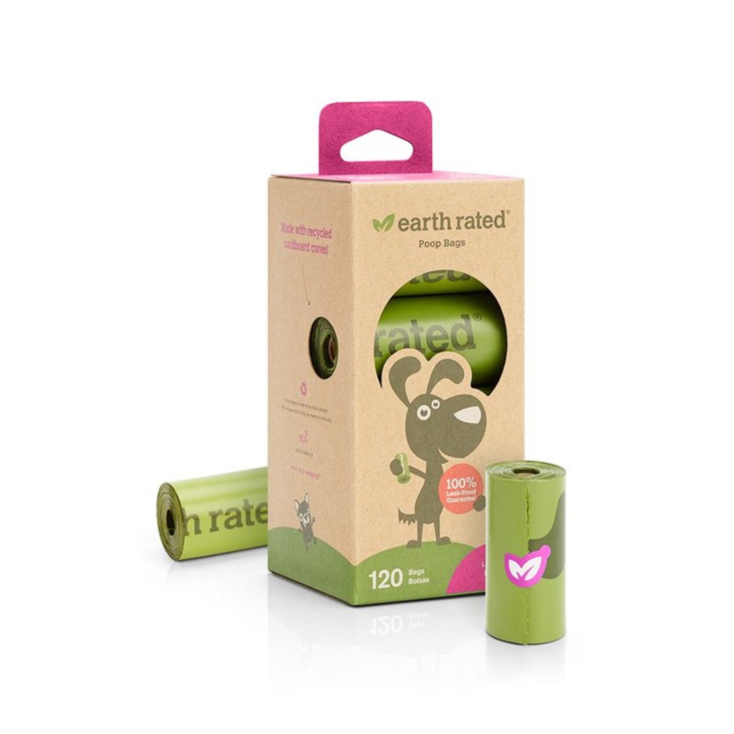 Earth Rated Refill Rolls Lavender Scented Waste Bags - 120 Count