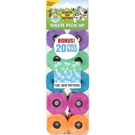 Bags on Board Fashion Print Waste Bags