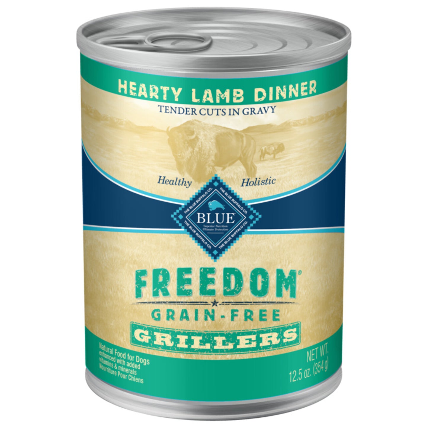 Blue Buffalo Freedom Grain Free Grillers Hearty Lamb Dinner Canned Dog Food
