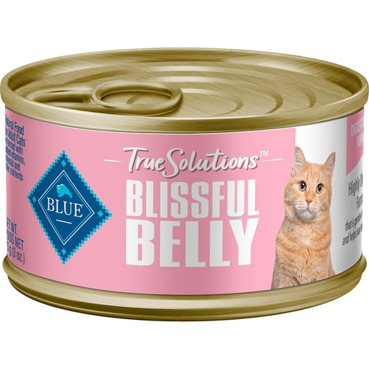 Blue Buffalo True Solutions Blissful Belly Natural Digestive Care Chicken Recipe Adult Wet Cat Food