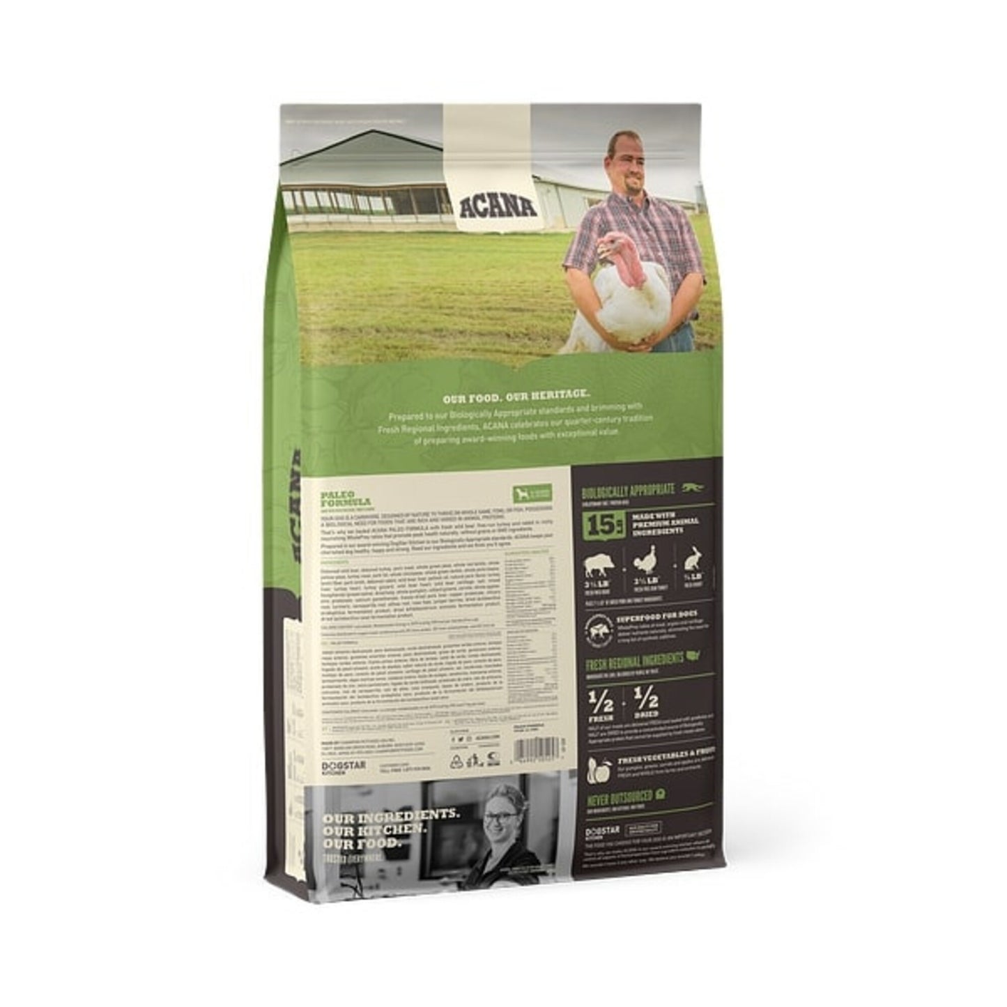 ACANA Paleo Formula Grain Free Dry Dog Food