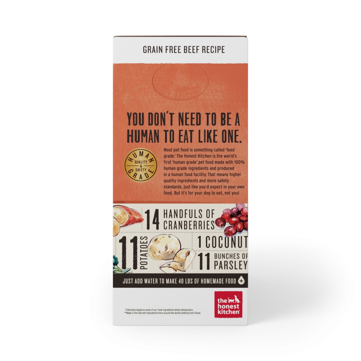 The Honest Kitchen LOVE Grain Free Beef All Life Stages Dog Food