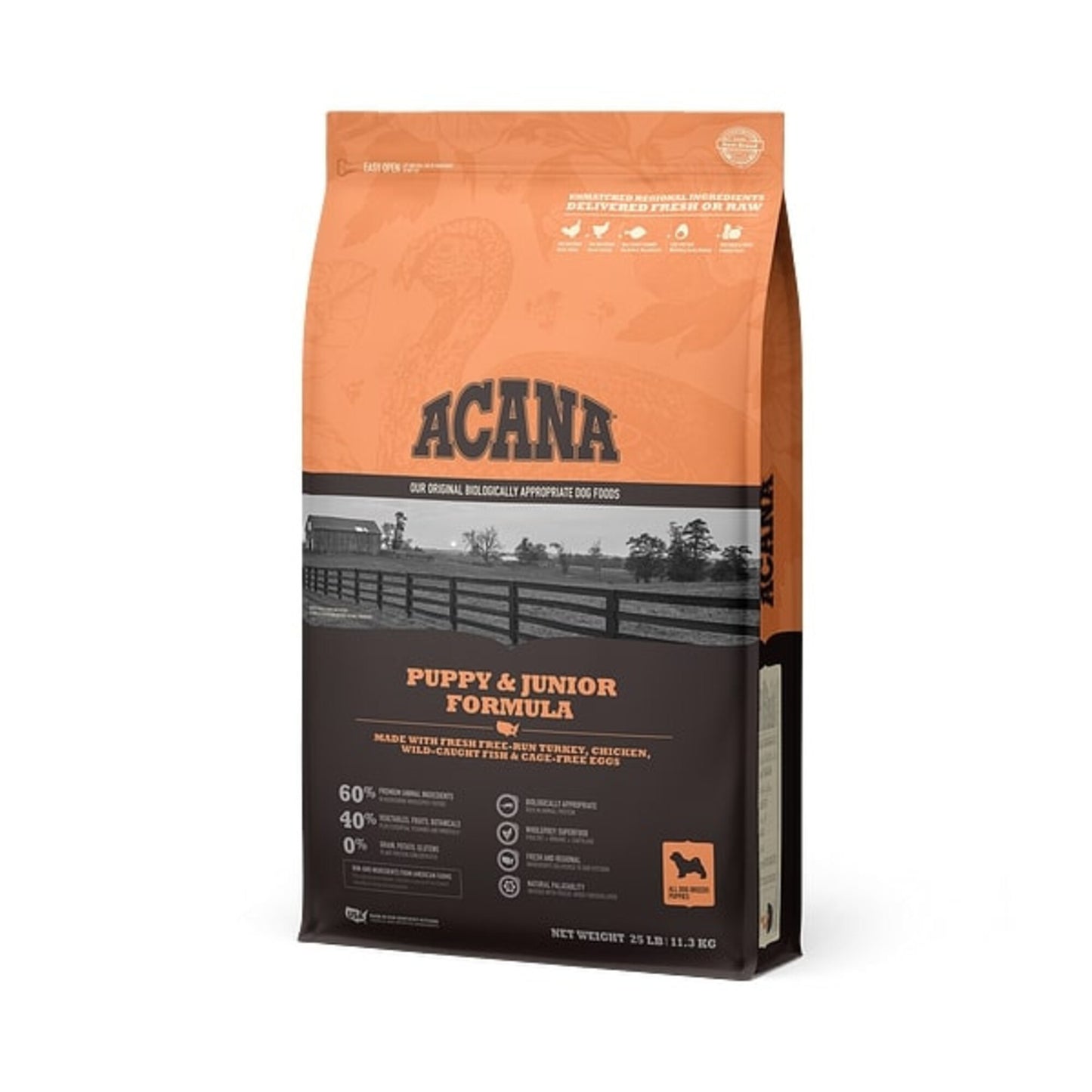 ACANA Puppy & Junior Formula Grain Free Dry Dog Food