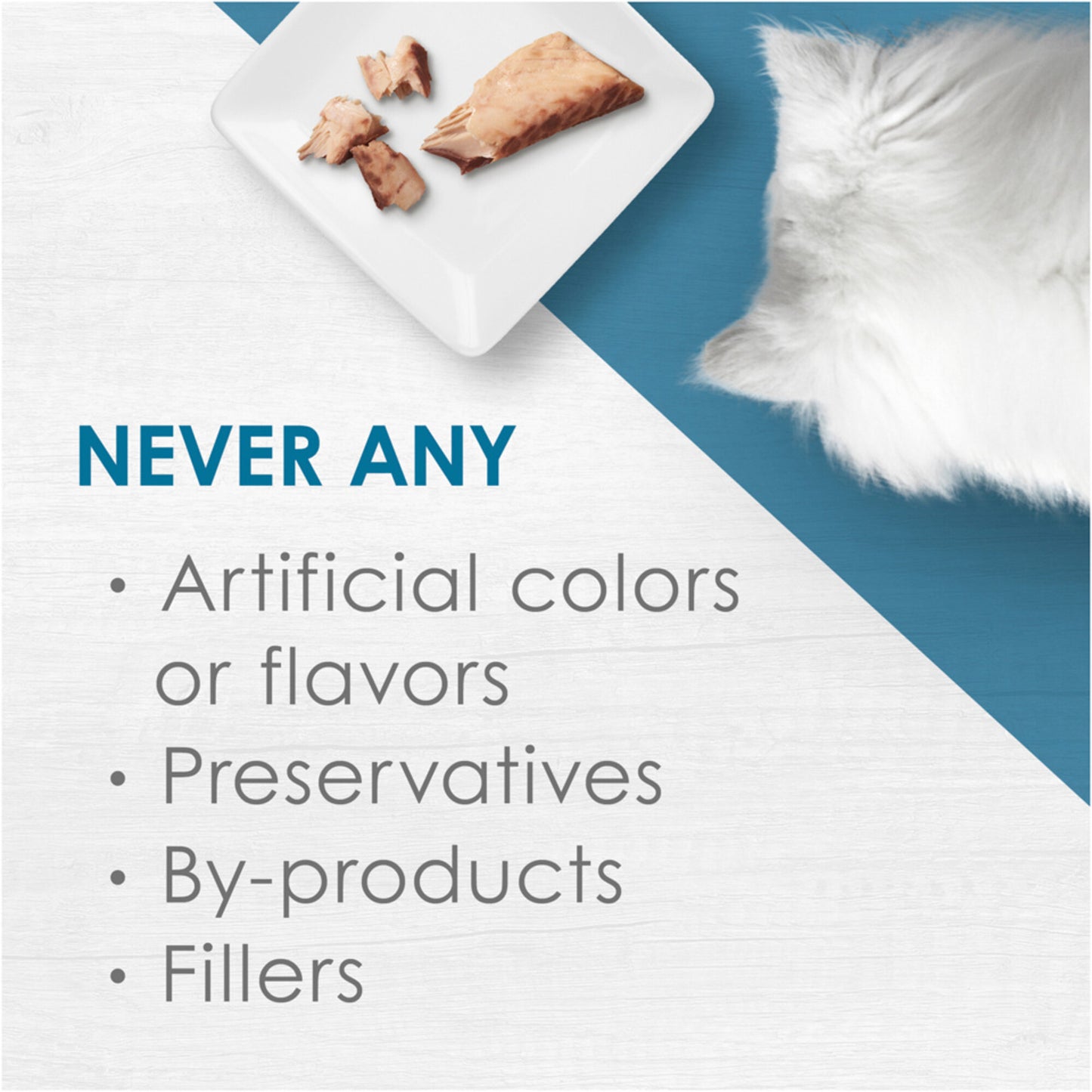 Fancy Feast Natural Grain-Free Purely Filets Natural Oceanfish Wet Cat Food Complement