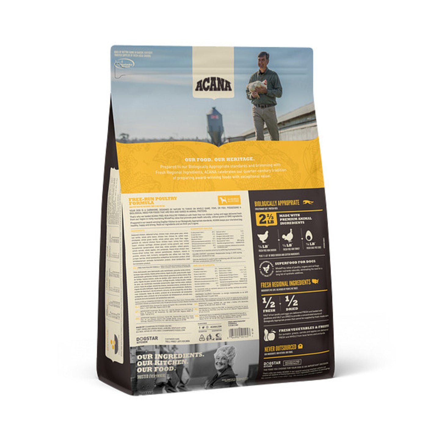 ACANA Free Run Poultry Formula Grain Free Dry Dog Food