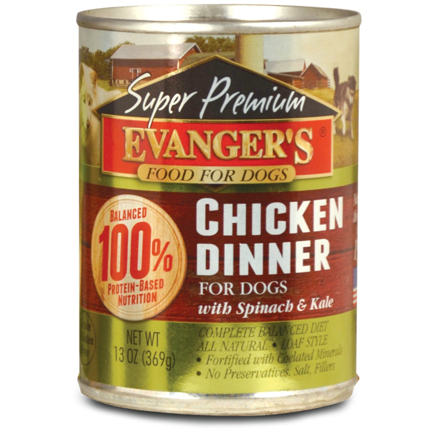 Evangers Super Premium Chicken Dinner Canned Dog Food