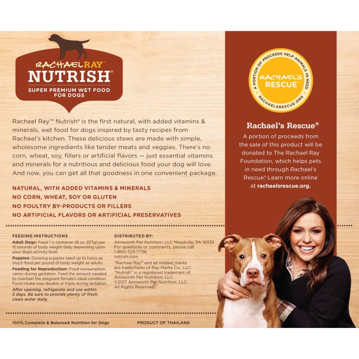 Rachael Ray Nutrish Natural Variety Pack Wet Dog Food
