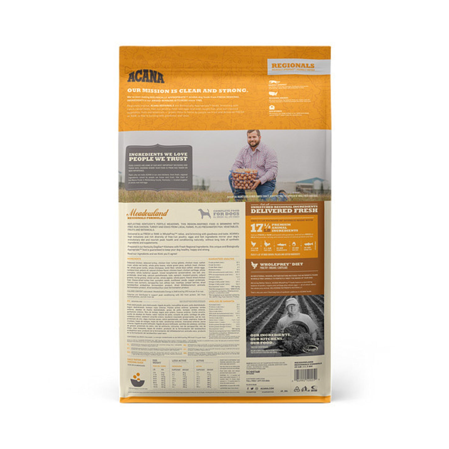 ACANA Regionals Meadowland Formula Grain Free Dry Dog Food