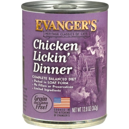 Evangers Chicken Lickin' Dinner Canned Cat Food