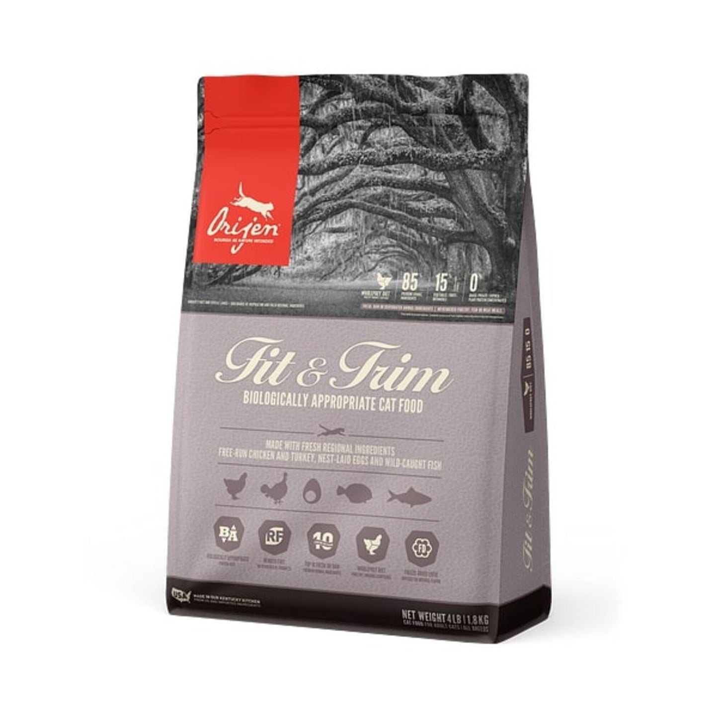 ORIJEN Grain Free Fit & Trim Dry Cat Food