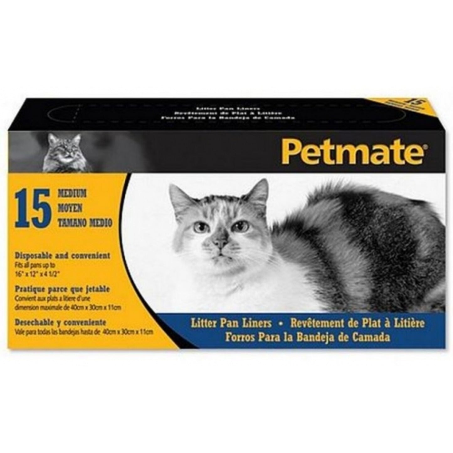 Petmate Disposable Plastic Cat Litter Liner