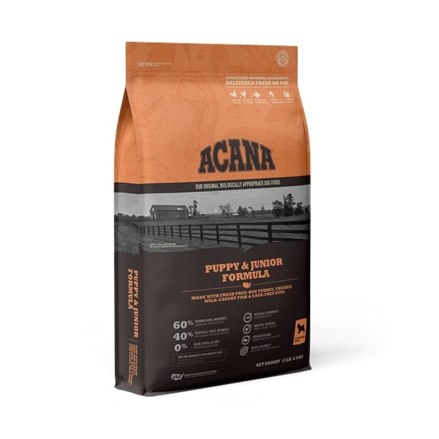 ACANA Puppy & Junior Formula Grain Free Dry Dog Food