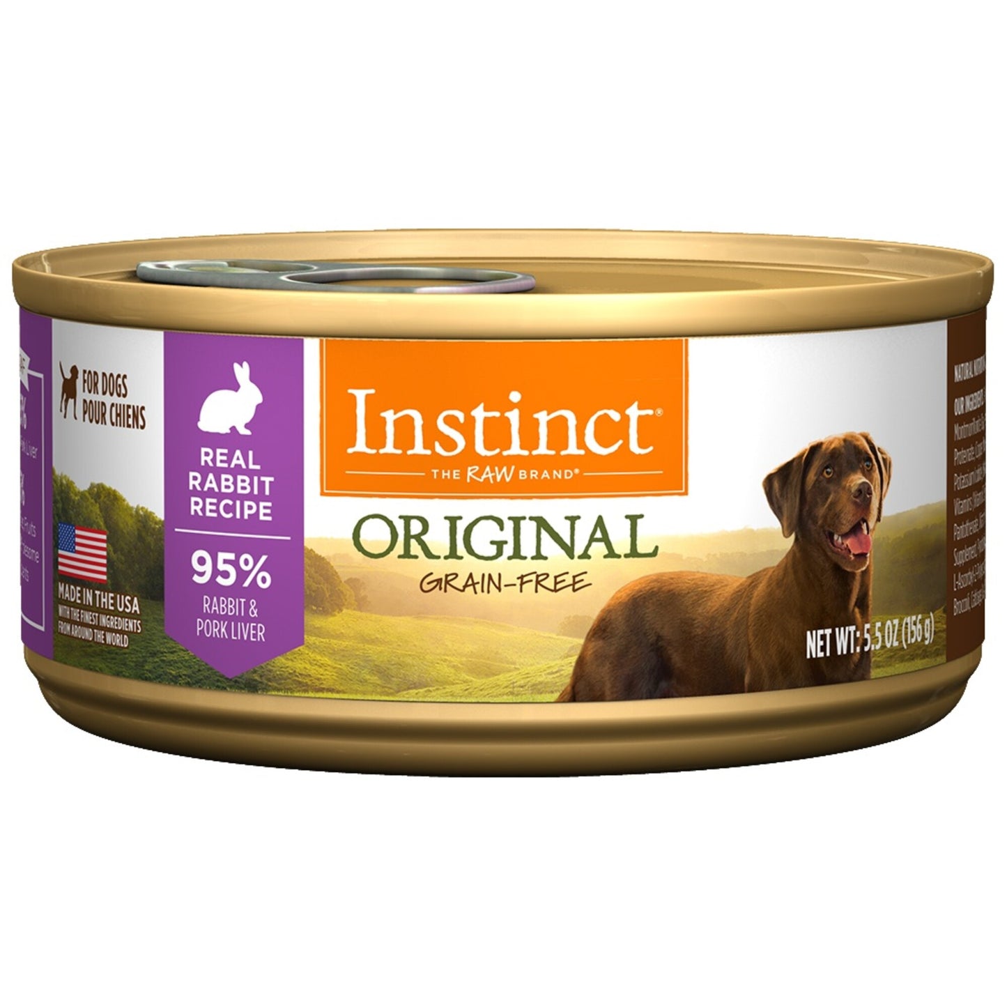 Instinct Grain-Free Rabbit Formula Canned Dog Food