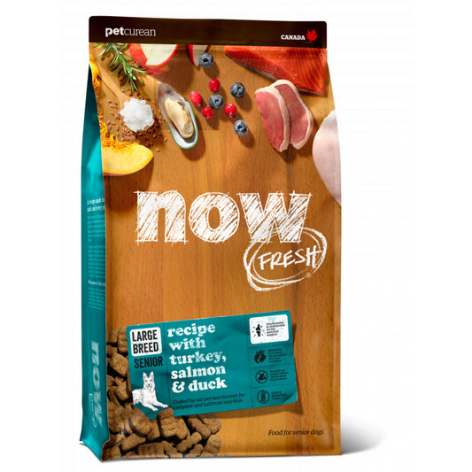 Petcurean Now! Fresh Grain Free Large Breed Senior Dry Dog Food