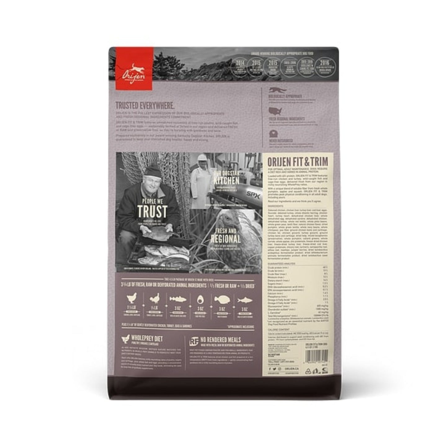 ORIJEN Grain Free Fit & Trim Dry Dog Food