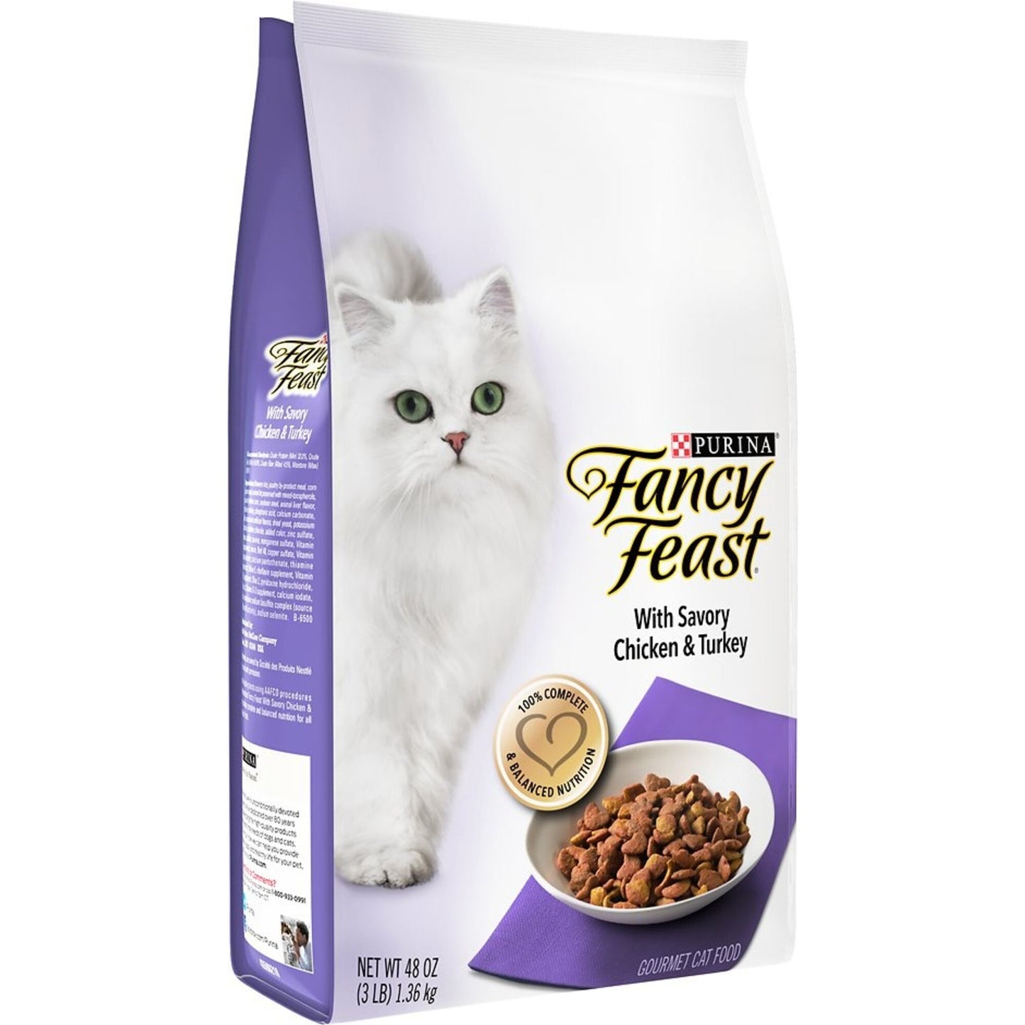 Fancy Feast Gourmet Savory Chicken and Turkey Gourmet Dry Cat Food