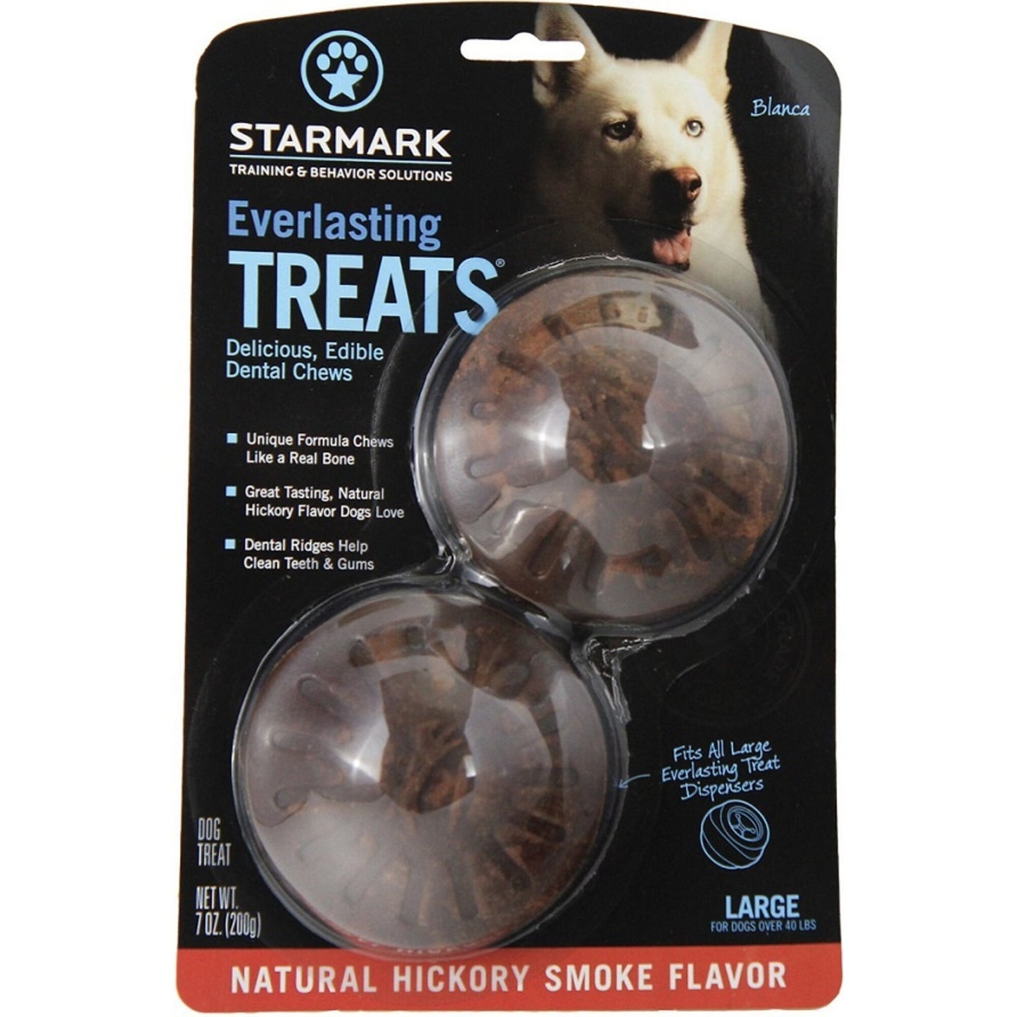 Starmark Everlasting Treats Natural Hickory Smoke Flavor Dog Dental Chews
