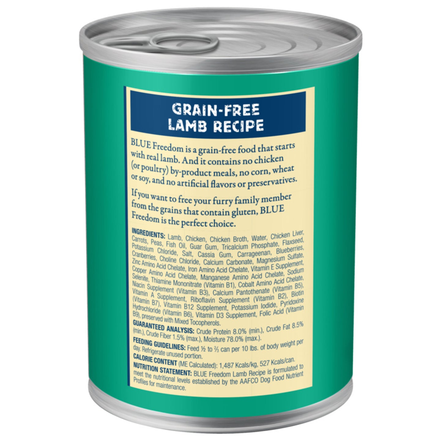 Blue Buffalo Freedom Grain Free Lamb Recipe Canned Dog Food