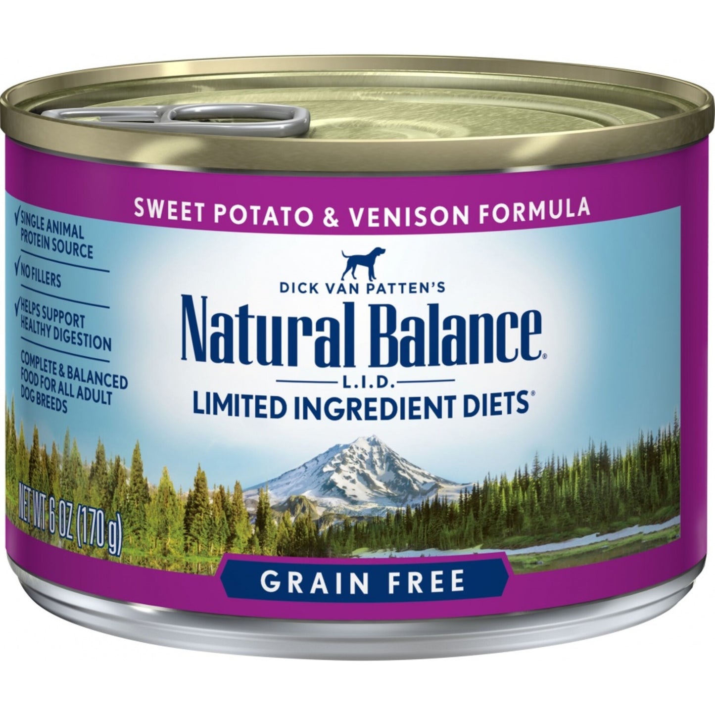 Natural Balance L.I.D. Limited Ingredient Diets Sweet Potato & Venison Canned Dog Food