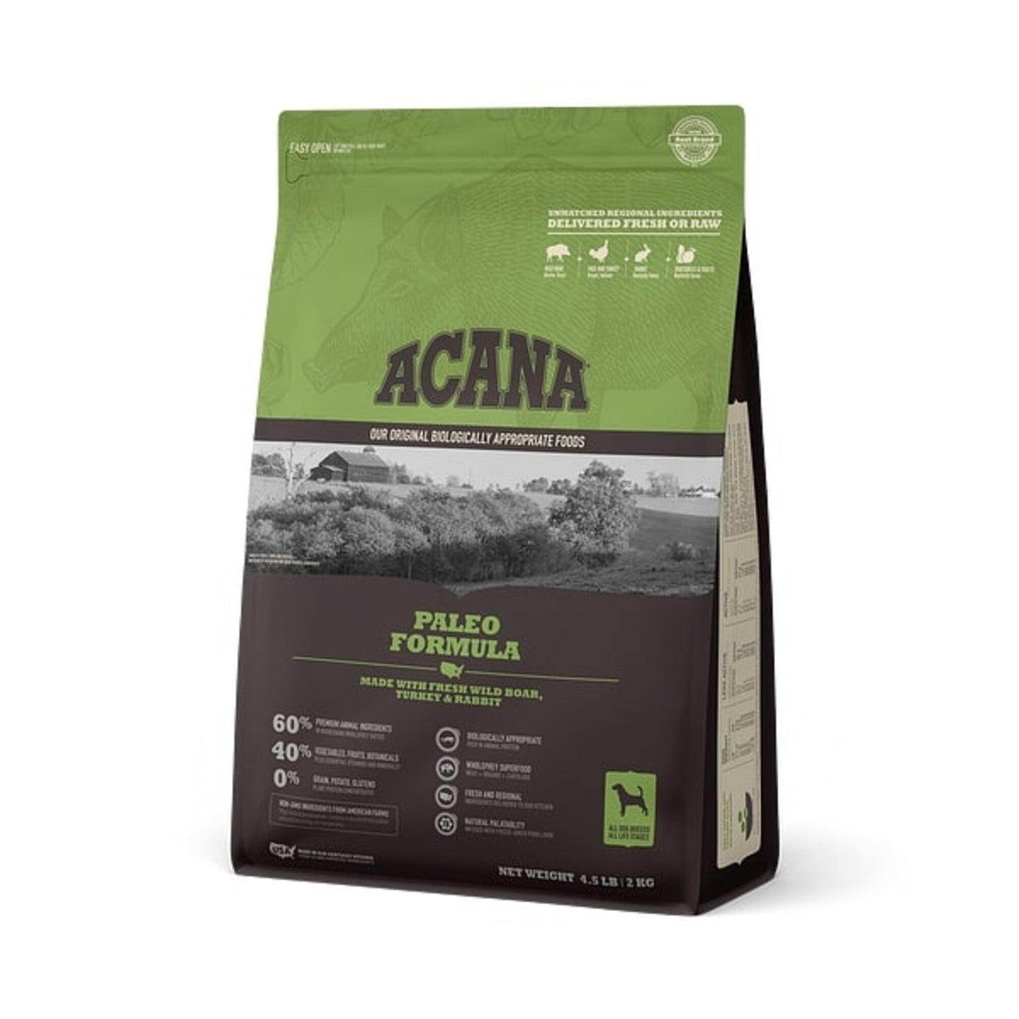 ACANA Paleo Formula Grain Free Dry Dog Food