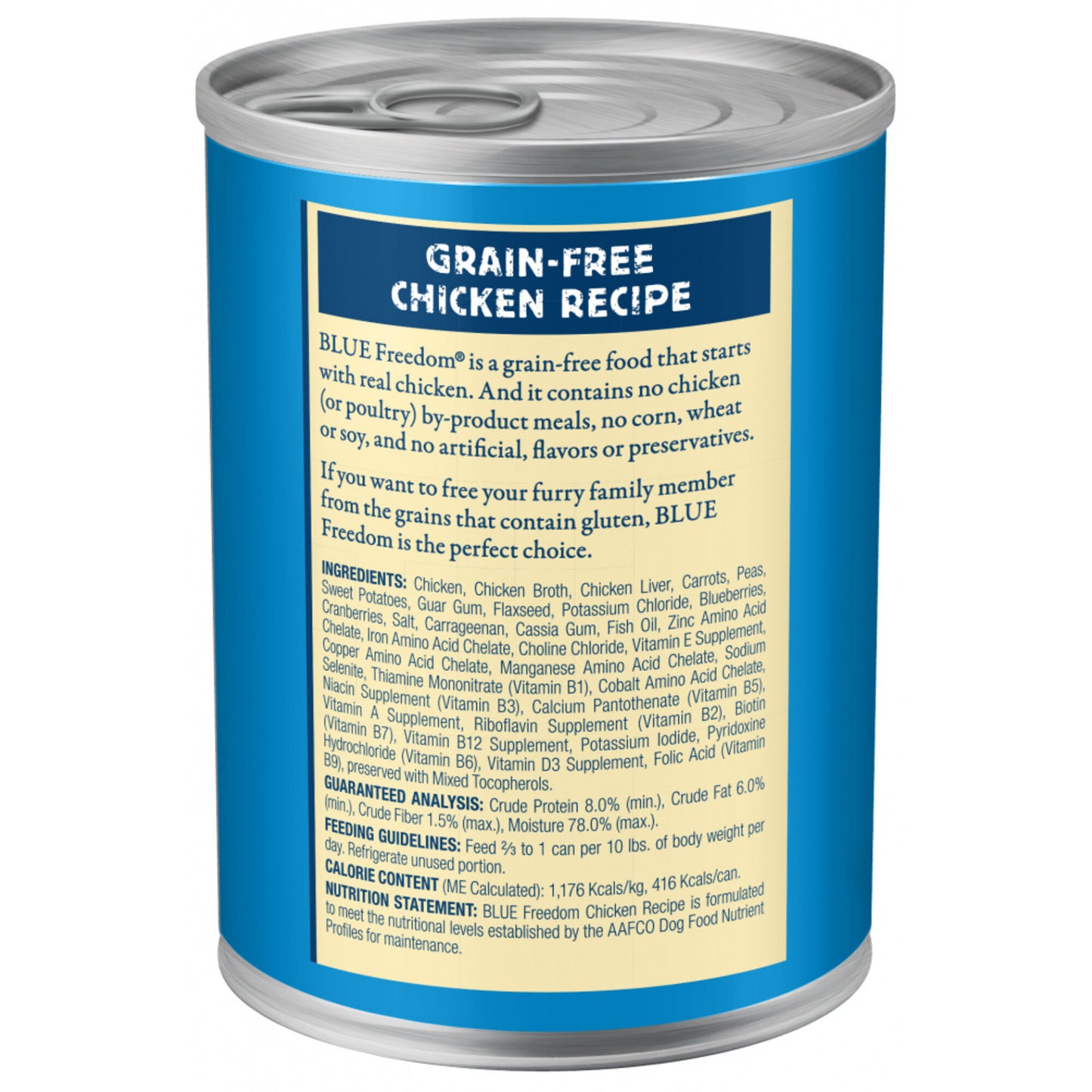 Blue Buffalo Freedom Grain Free Chicken Recipe Adult Canned Dog Food