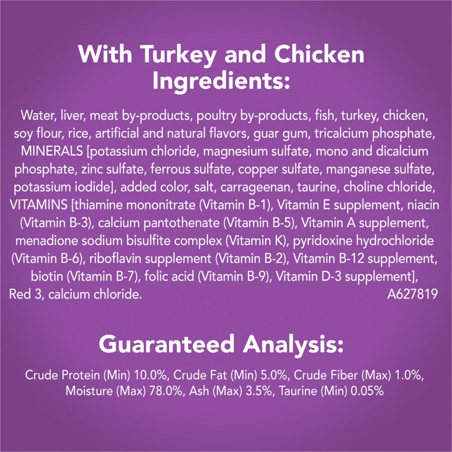 Friskies Tasty Treasures Pate Turkey & Chicken Dinner Canned Cat Food