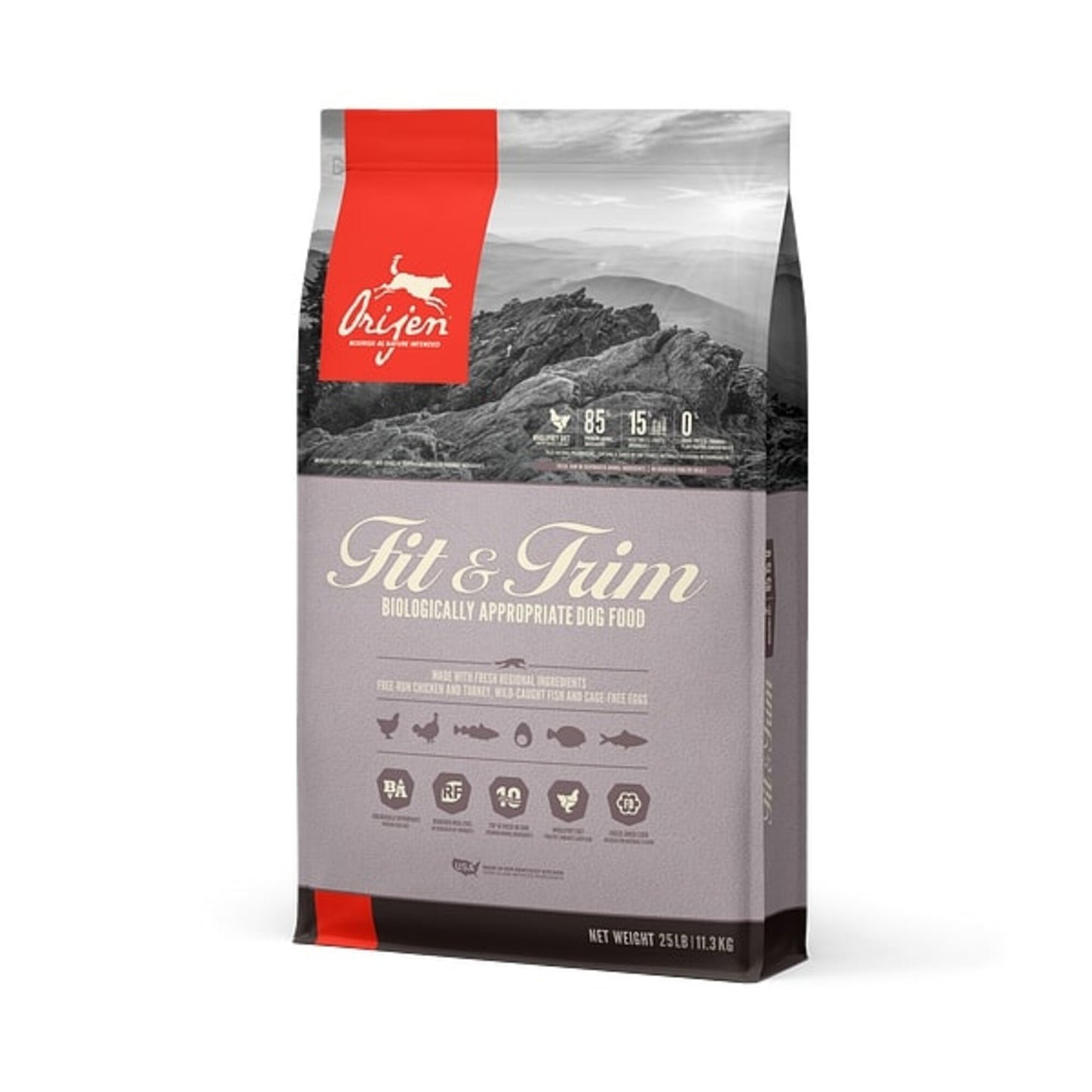 ORIJEN Grain Free Fit & Trim Dry Dog Food