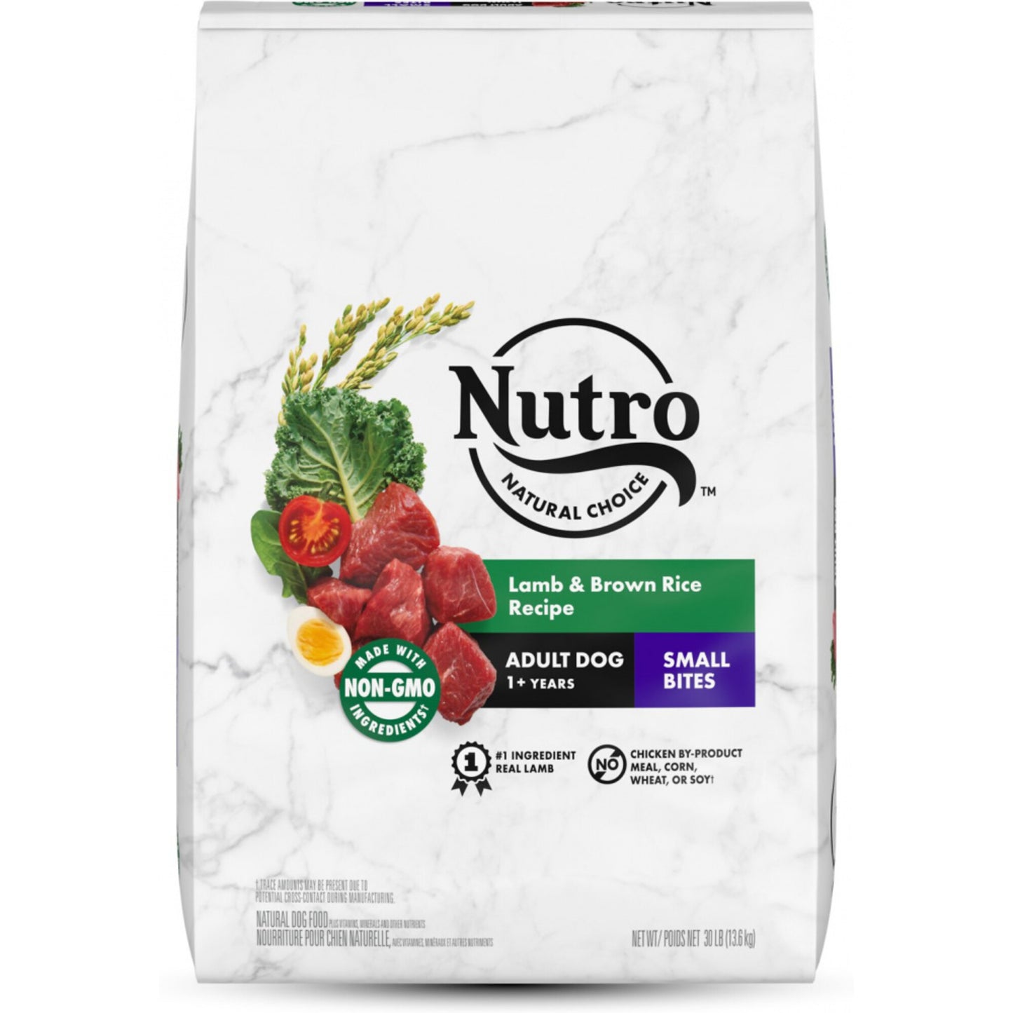 Nutro Wholesome Essentials Small Bites Adult Pasture-Fed Lamb & Rice Dry Dog Food