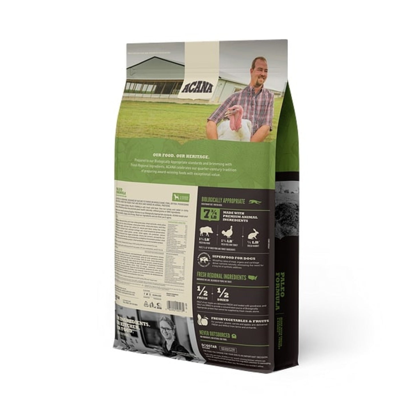 ACANA Paleo Formula Grain Free Dry Dog Food