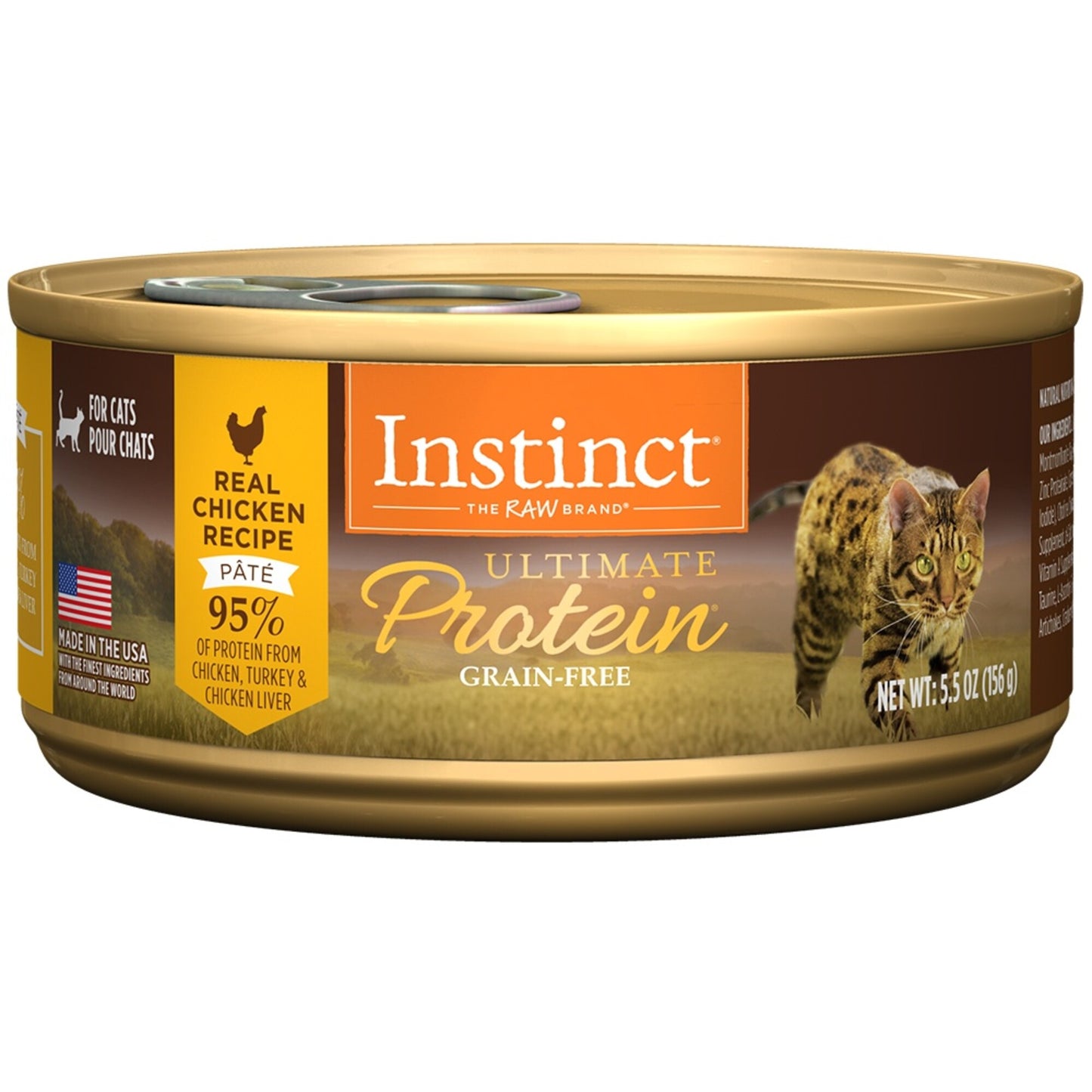 Instinct Ultimate Protein Grain Free Chicken Formula Canned Cat Food
