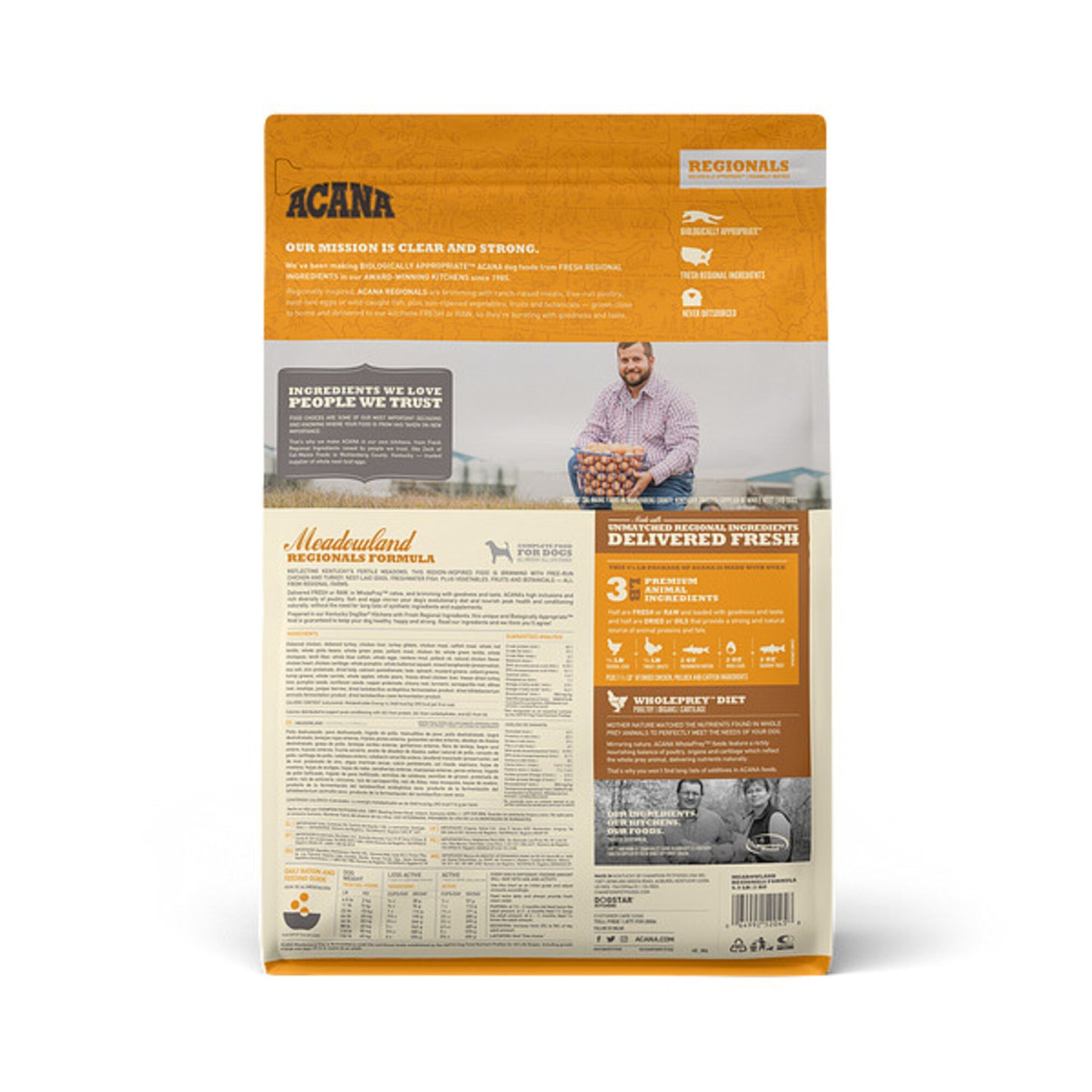 ACANA Regionals Meadowland Formula Grain Free Dry Dog Food