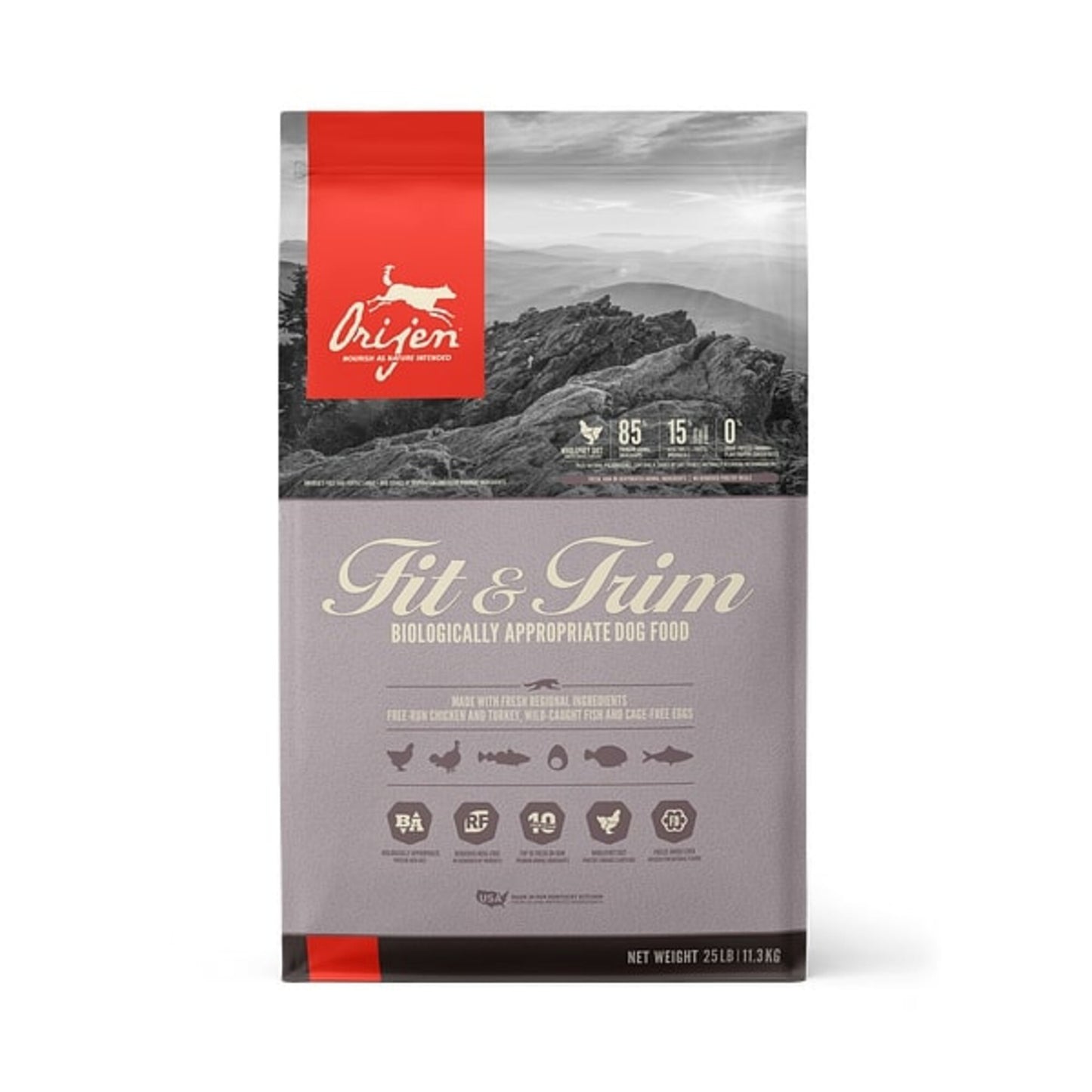 ORIJEN Grain Free Fit & Trim Dry Dog Food