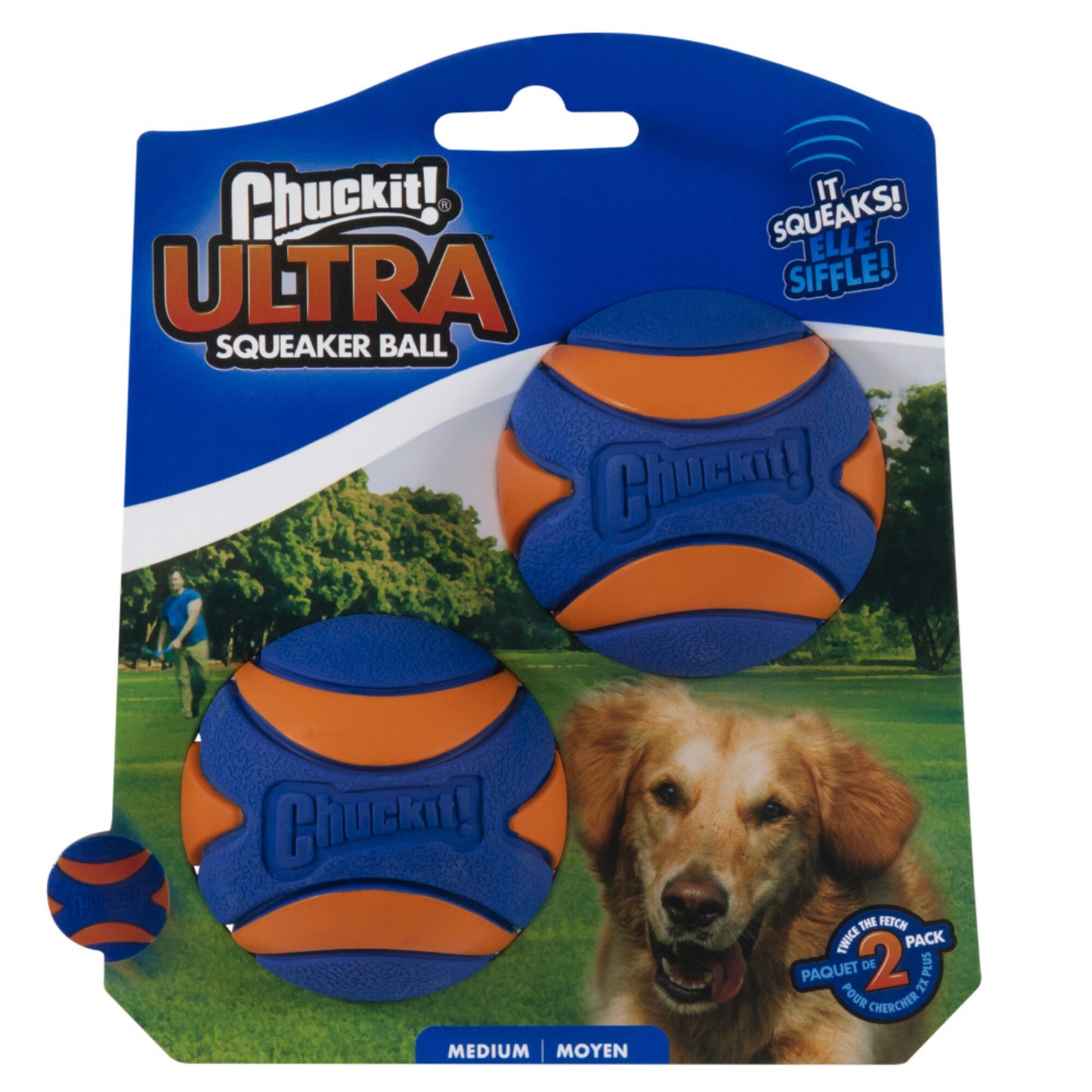 Petmate Chuckit! Ultra Squeaker Dog Toy