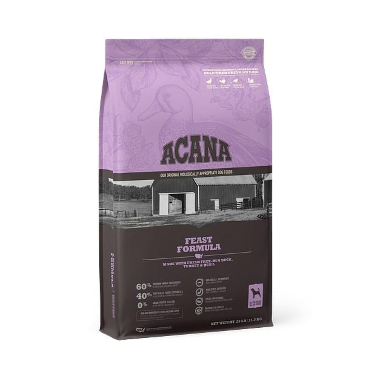 ACANA Feast Formula Grain Free Dry Dog Food